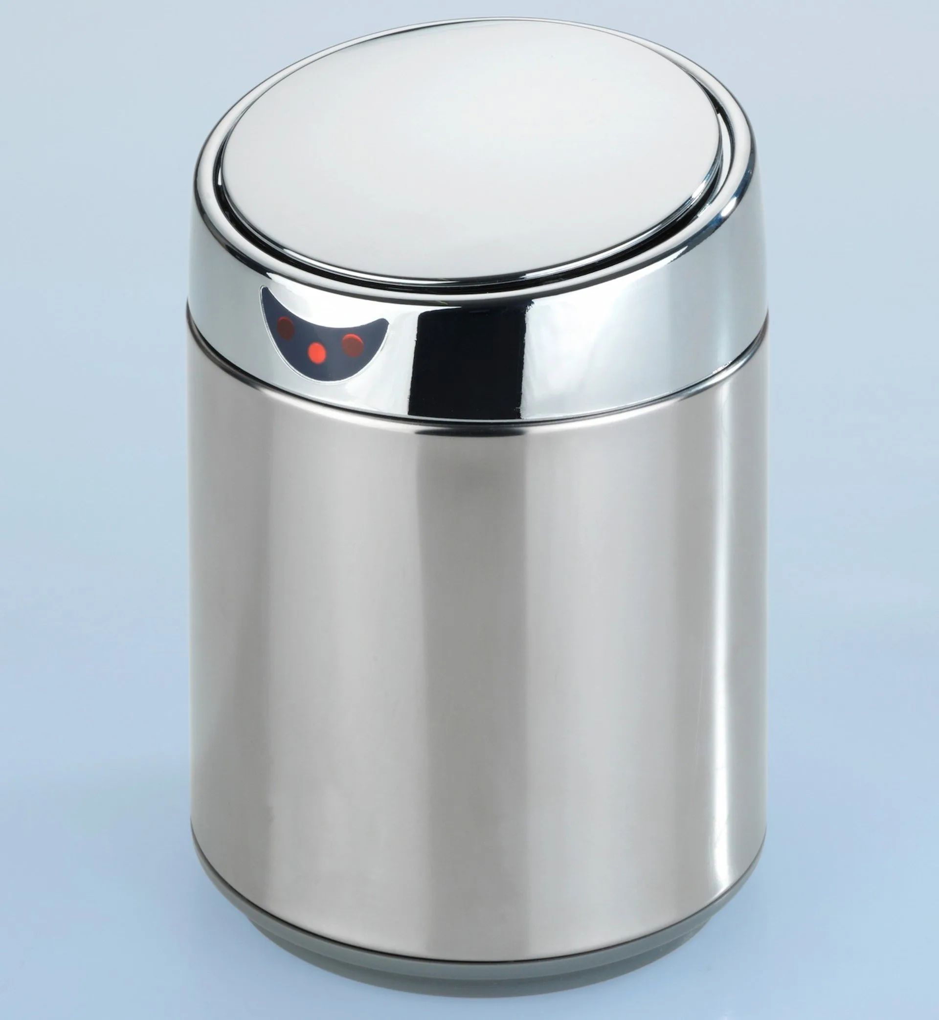 WENKO Tisch- und Kosmetikeimer mit Sensor Chrom, 2 l