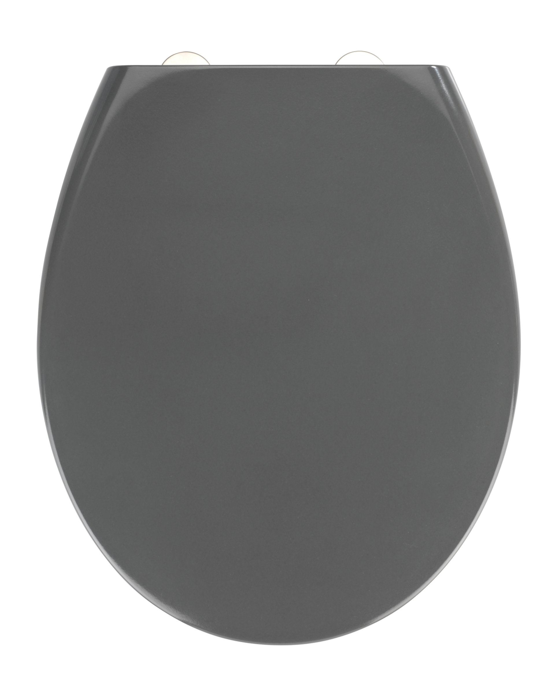 WENKO SAMOS WC-Sitz, Grau, mit Absenkautomatik