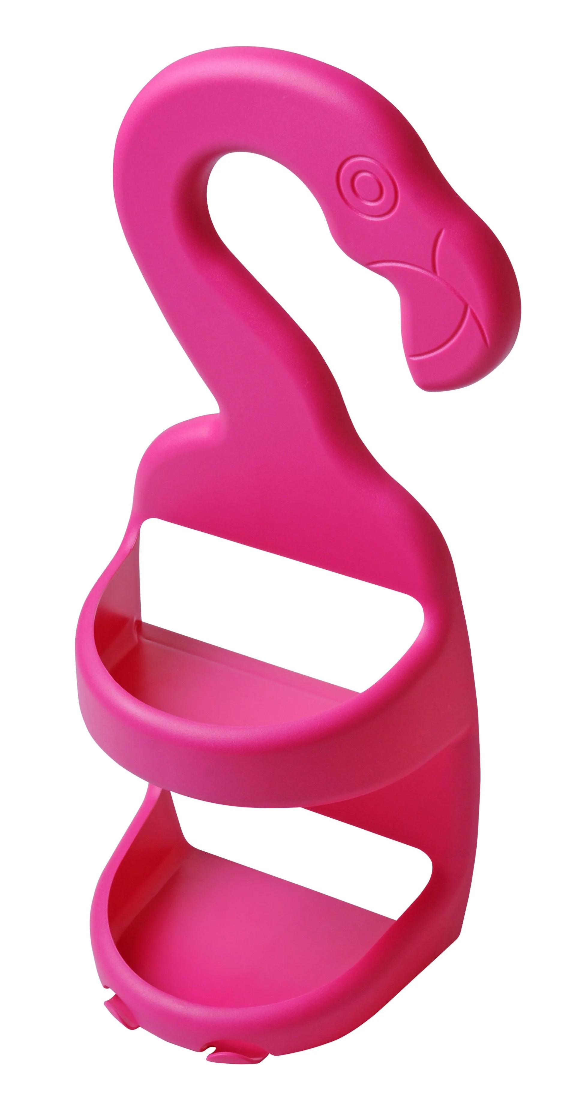 FACKELMANN FLAMINGO Duschablage, Pink, hängbar