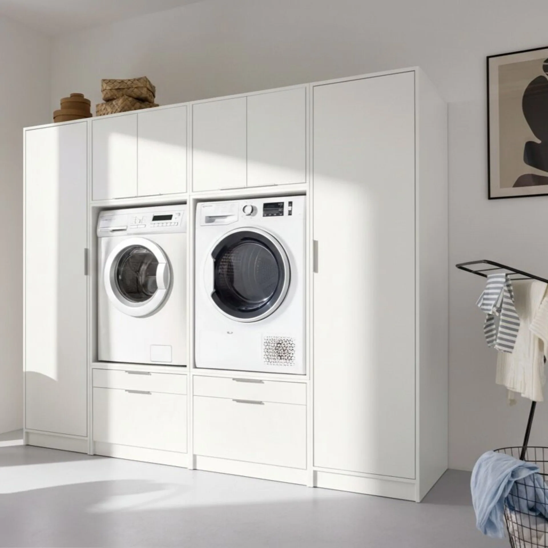 FACKELMANN  Aufsatzschrank S 65 cm breit, Weiß