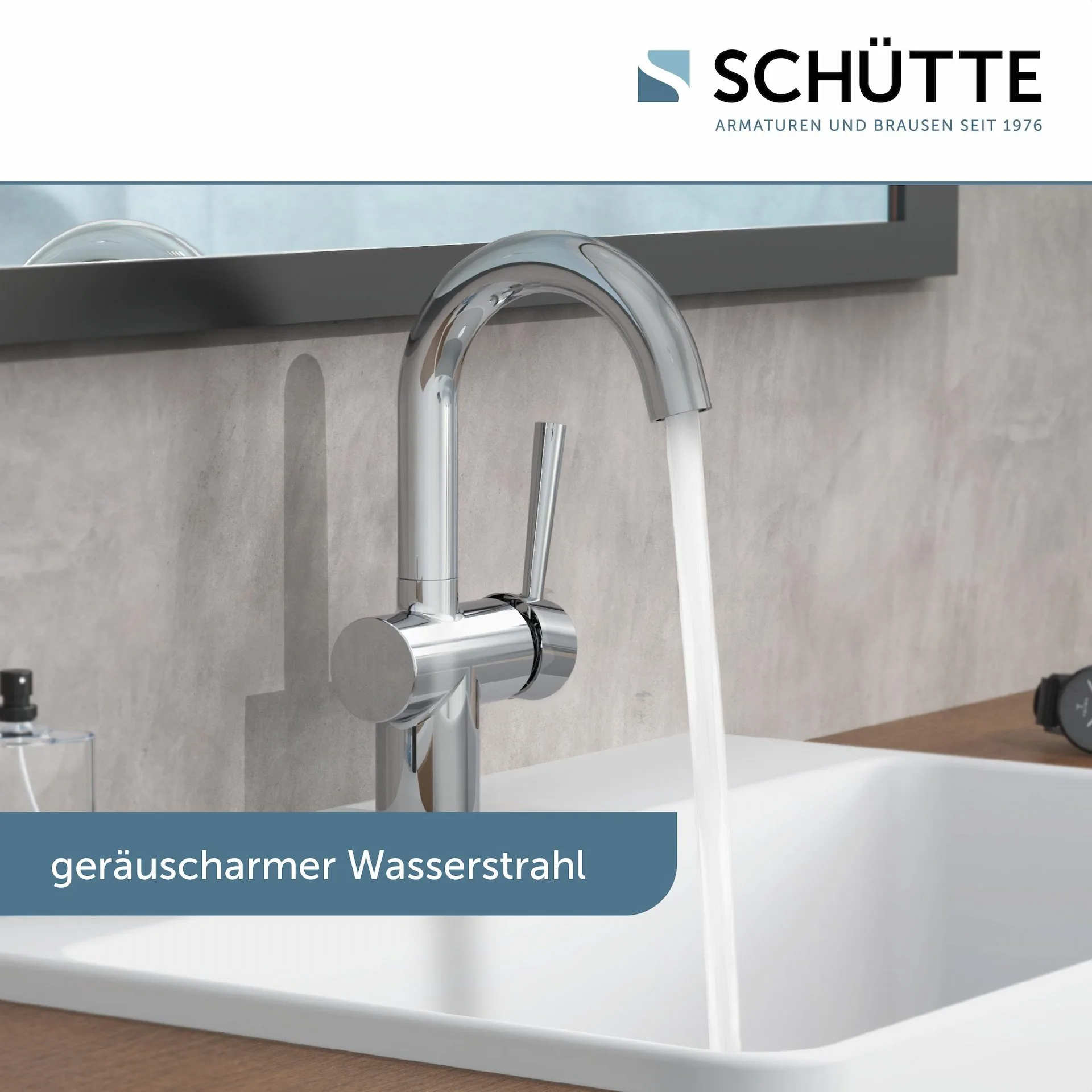 Schütte CORNWALL Waschtischarmatur, Chrom