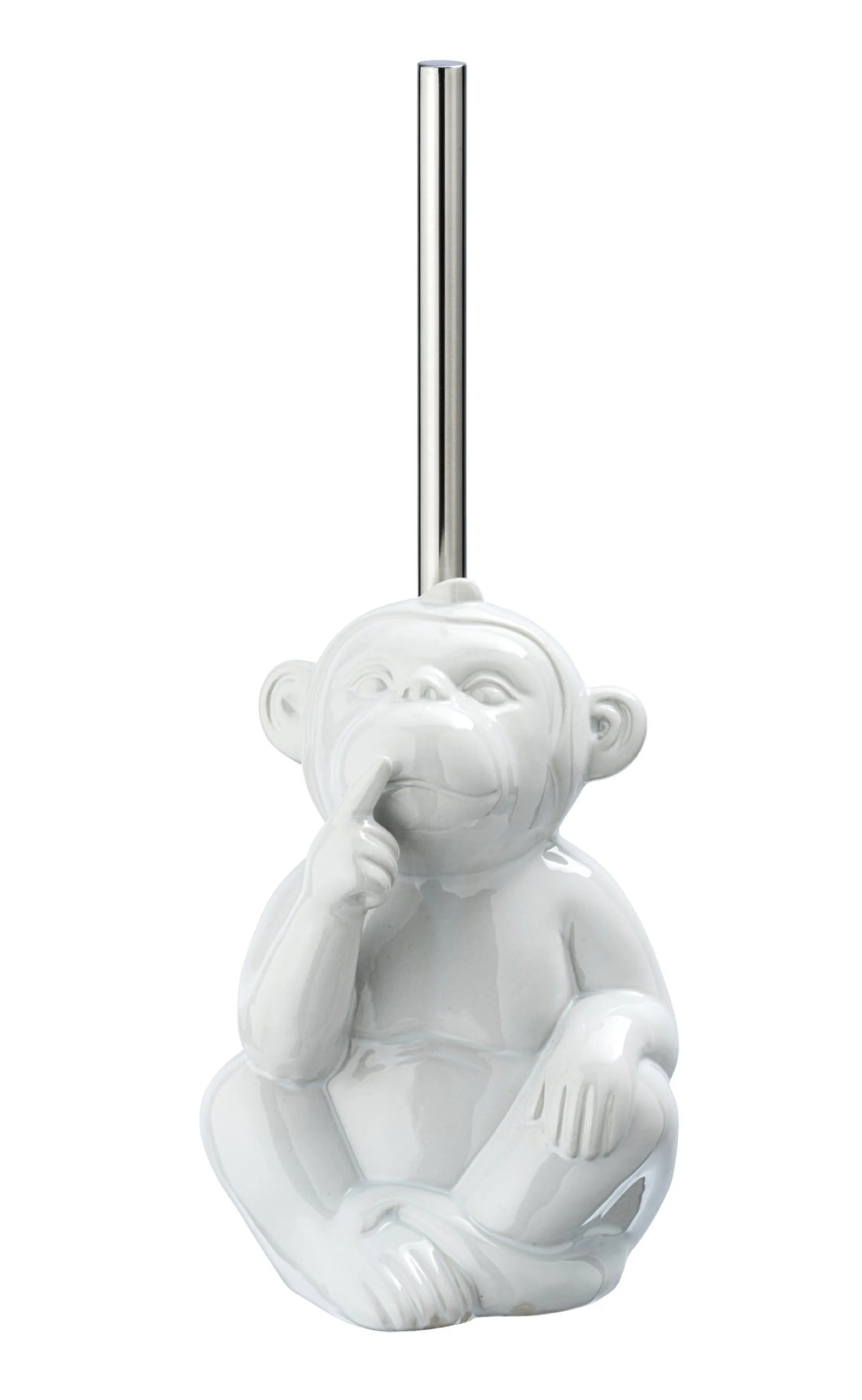 WENKO MONKEY QUIET WC-Garnitur, Weiß, Keramik