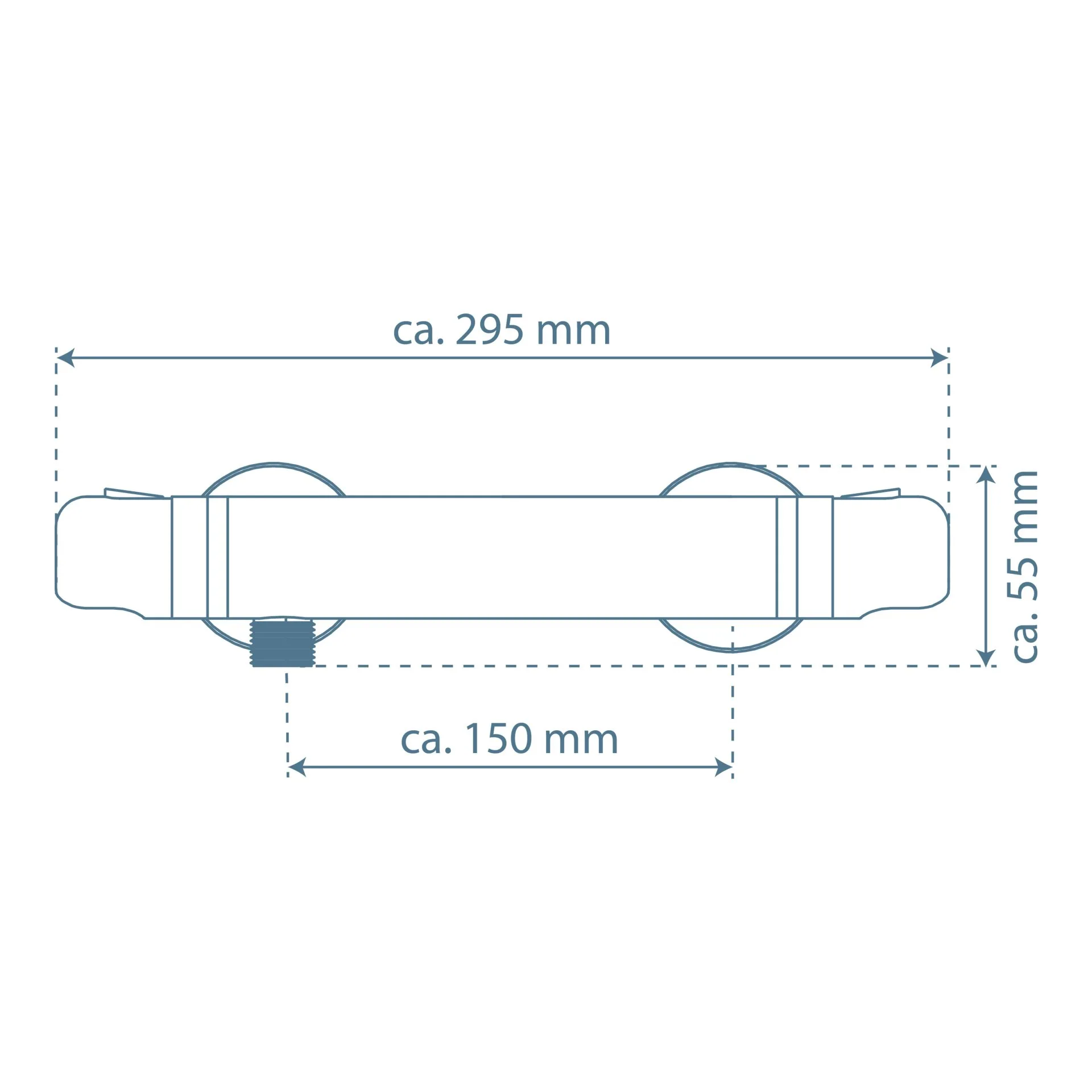 SCHÜTTE VINEA Duschthermostat, Chrom
