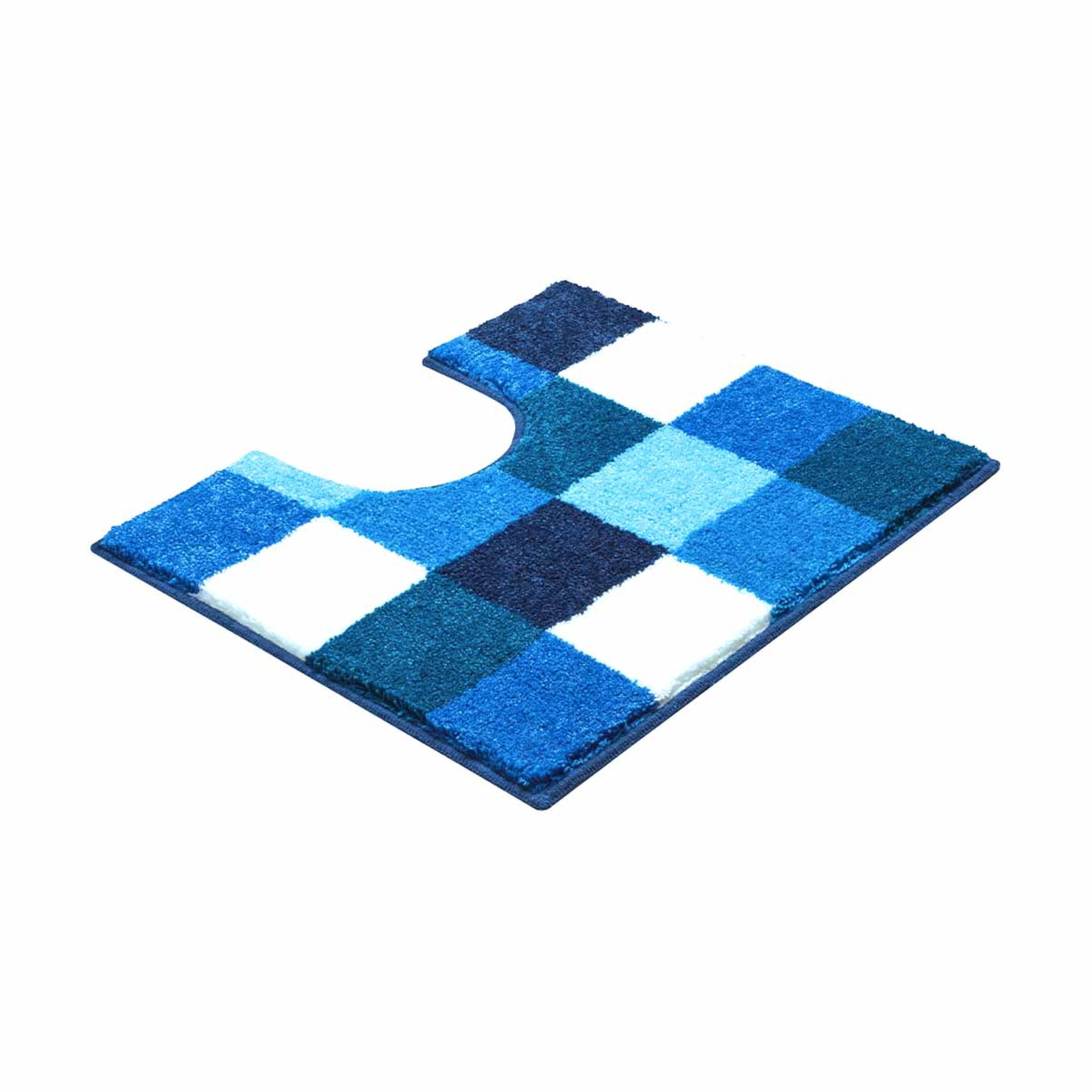 GRUND BONA Badematte 60 x 50 cm Blau