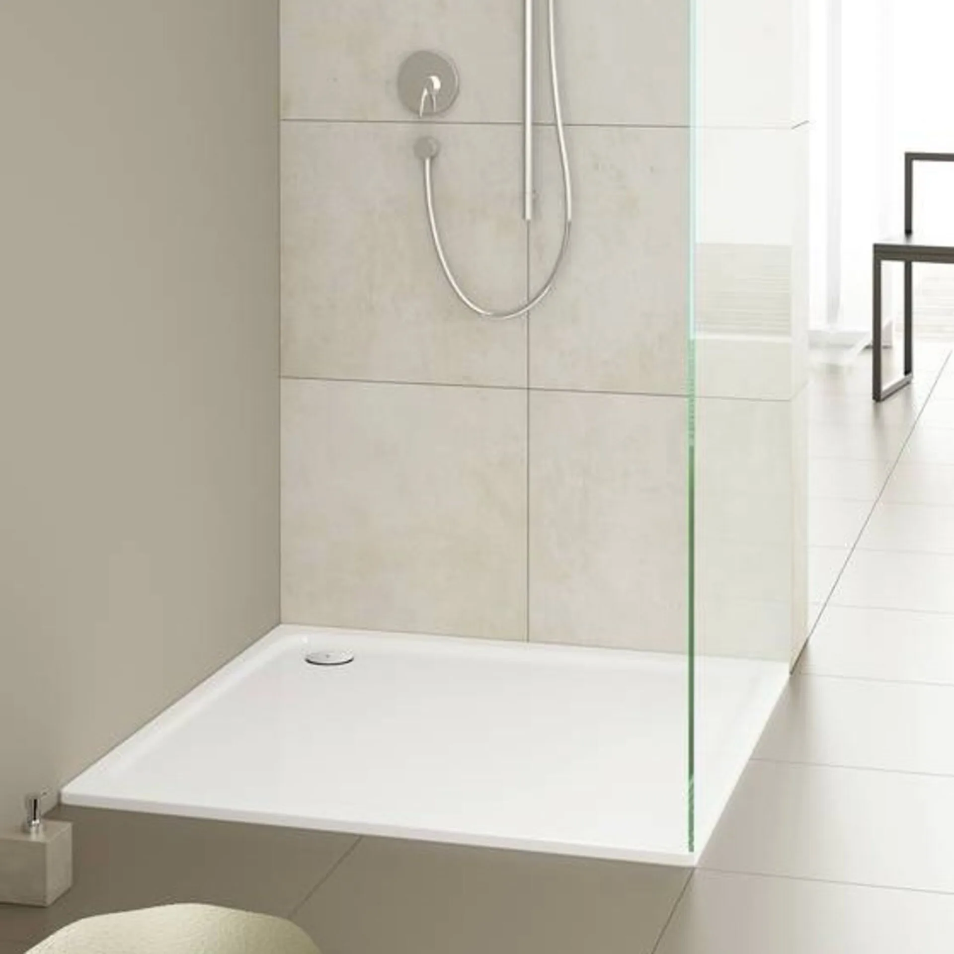KALDEWEI SUPERPLAN CLASSIC Duschwanne 80 cm breit, Weiß, Mod. 388-1