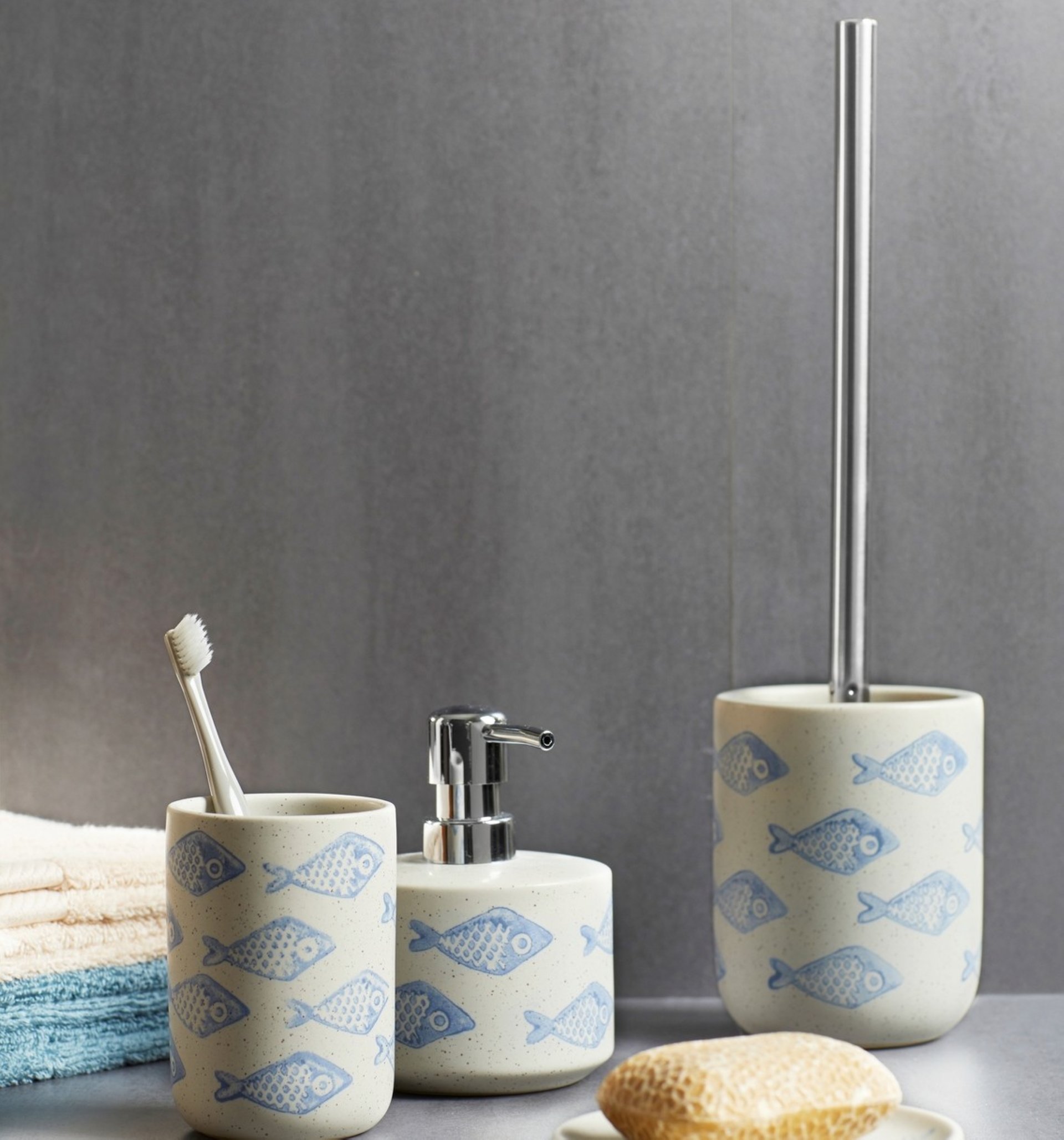 WENKO AQUAMARIN WC-Garnitur, aus hochwertiger Keramik