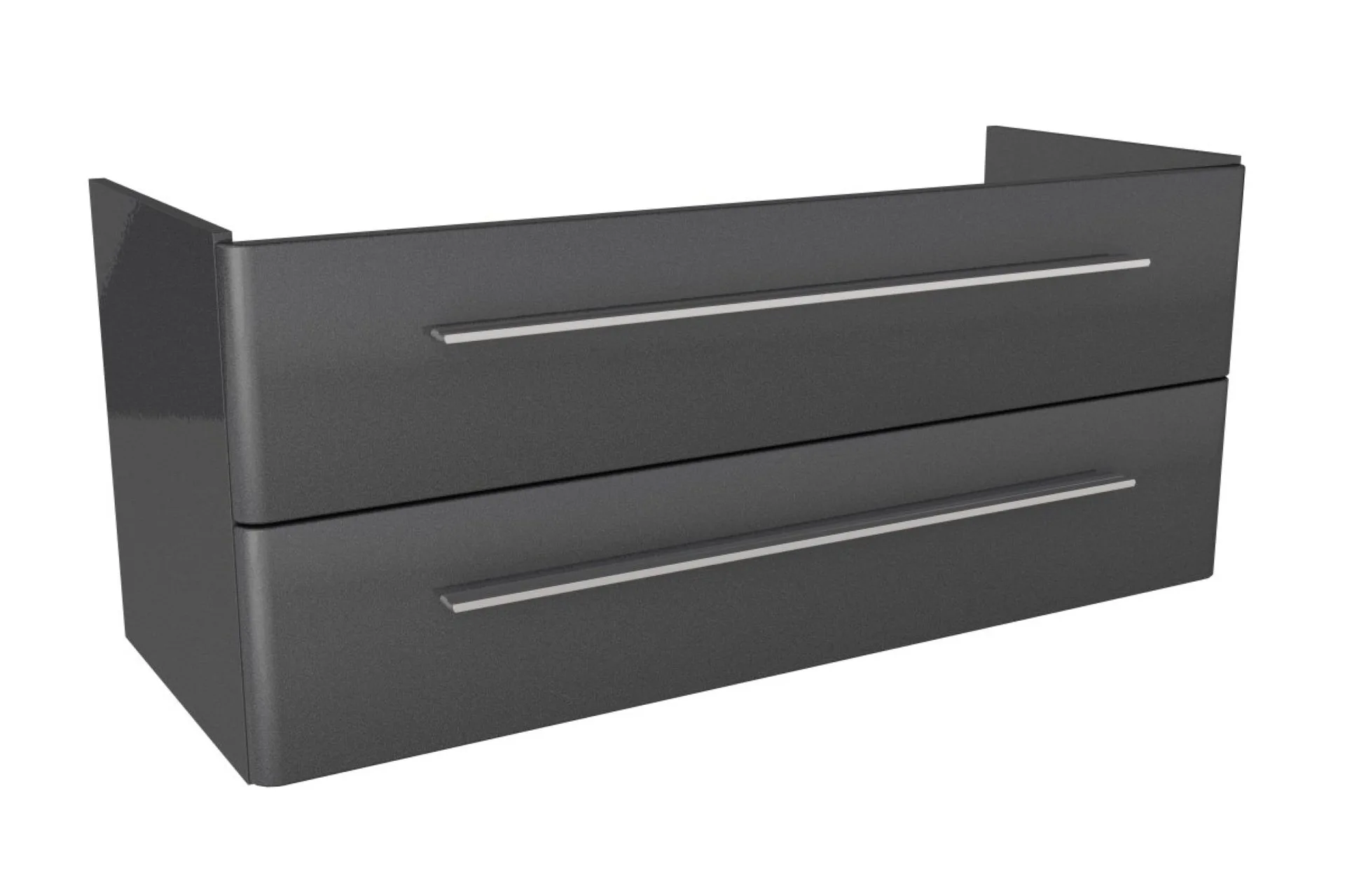 Lanzet K8 Waschtischunterschrank 116 cm Anthrazit