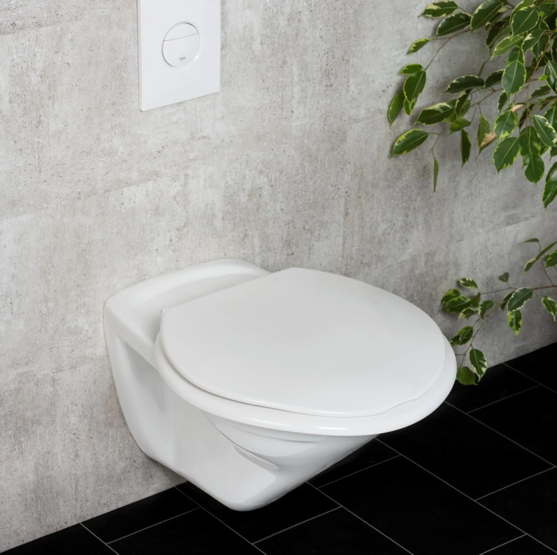 WENKO TORINO XXL WC-Sitz, Weiß, 300 kg Tragkraft