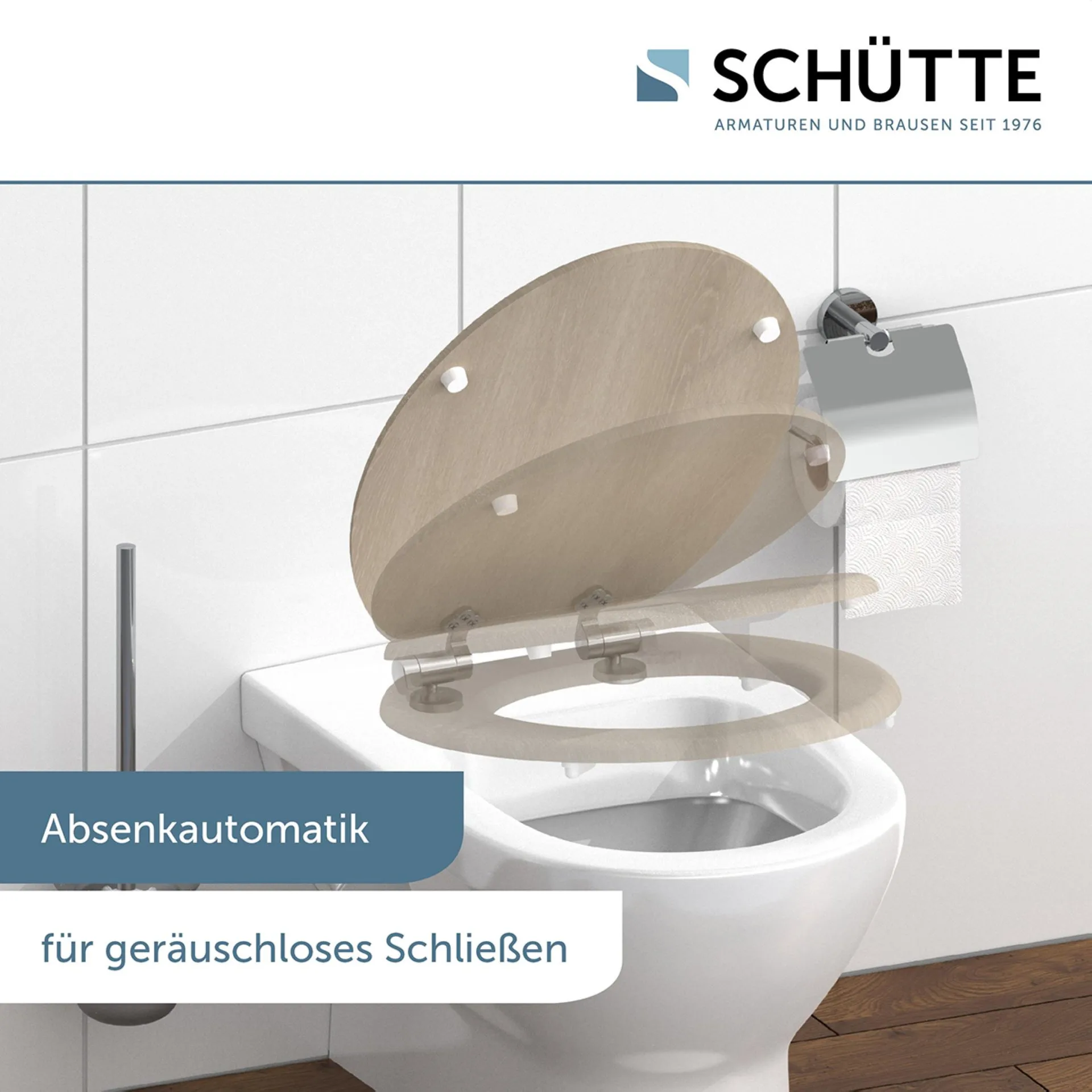 Schütte MODERN WOOD WC-Sitz, mit Absenkautomatik
