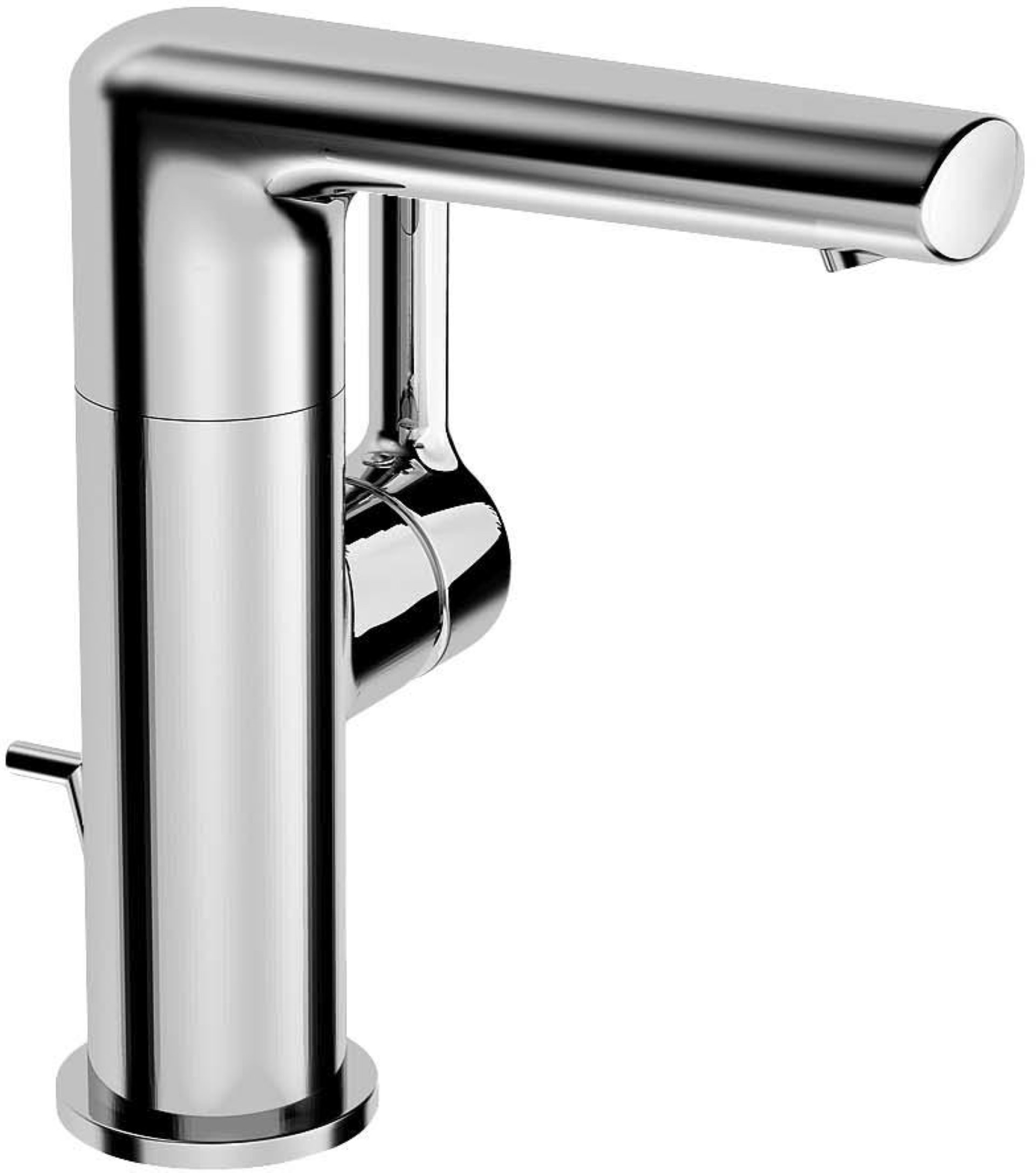 HANSA HANSARONDA Waschtischarmatur, Chrom, mit Ablaufgarnitur