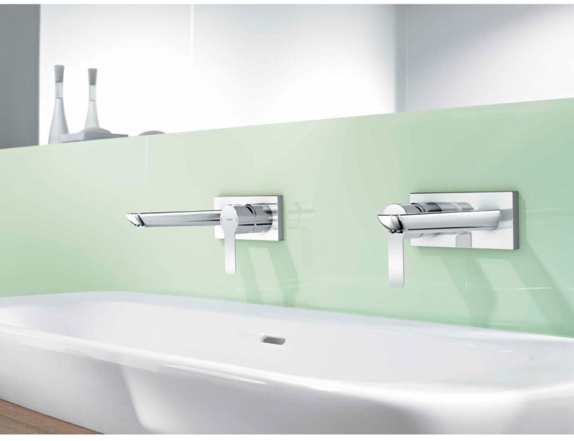 HANSA HANSALIGNA Badewannenarmatur, Chrom