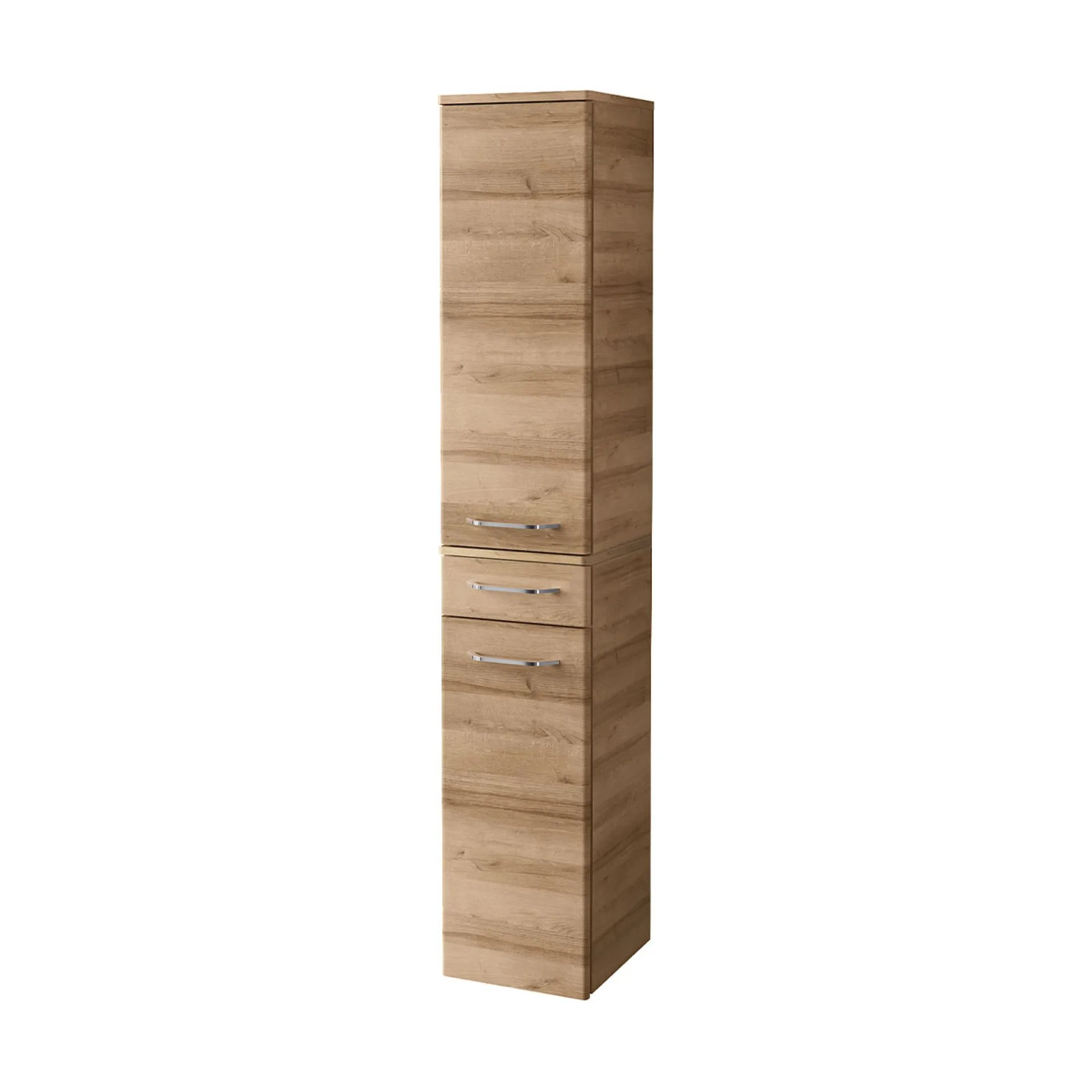 FACKELMANN MILANO Hochschrank 30 cm breit, Braun hell