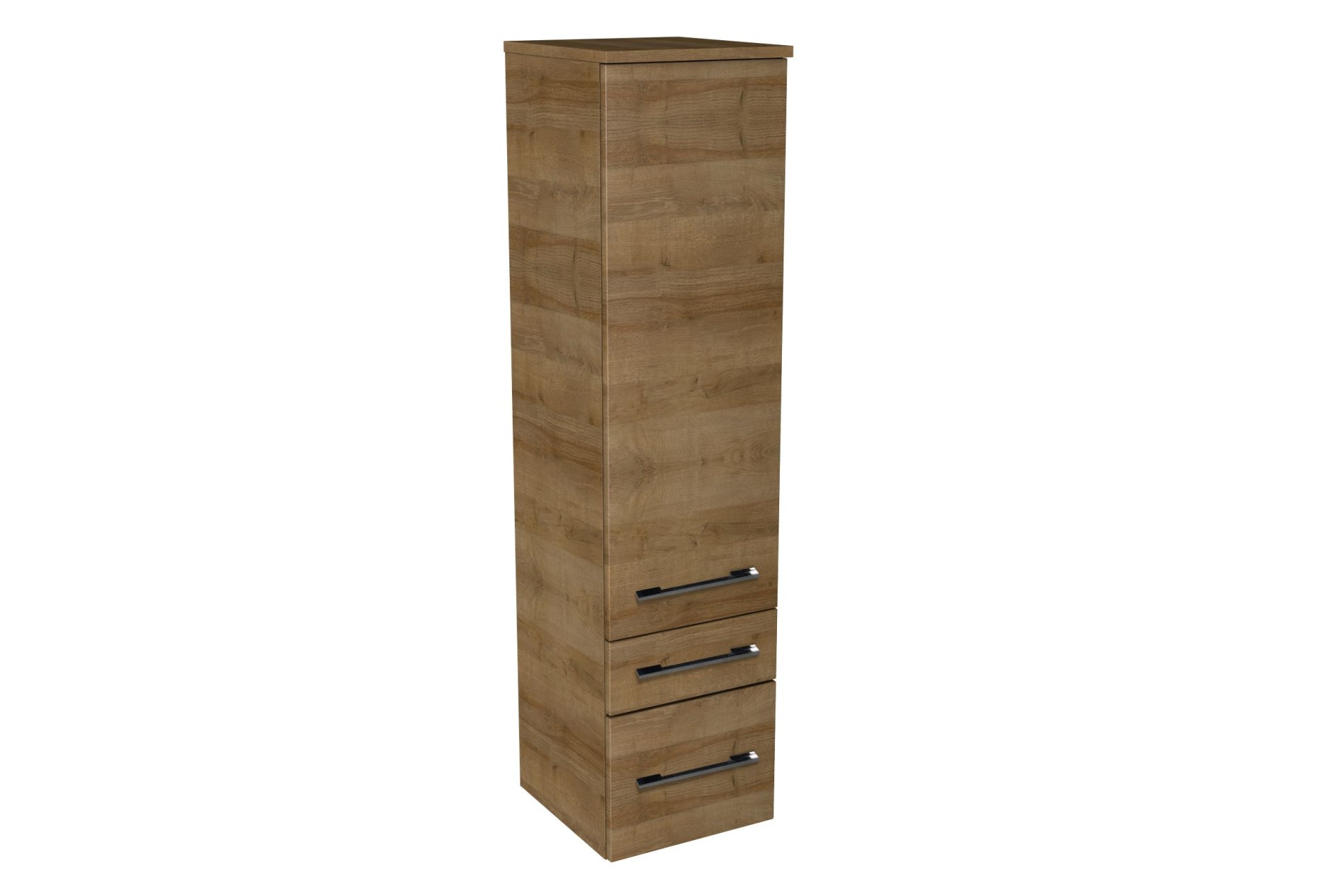 Lanzet Midischrank 30 cm, rechts, Hellbraun
