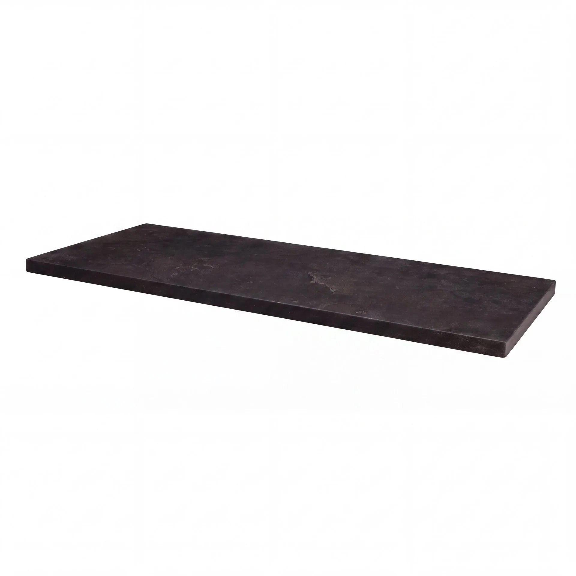 FORZALAQUA Waschtischplatte 120,5 cm breit, Bluestone, Naturstein, 1 Bohrloch