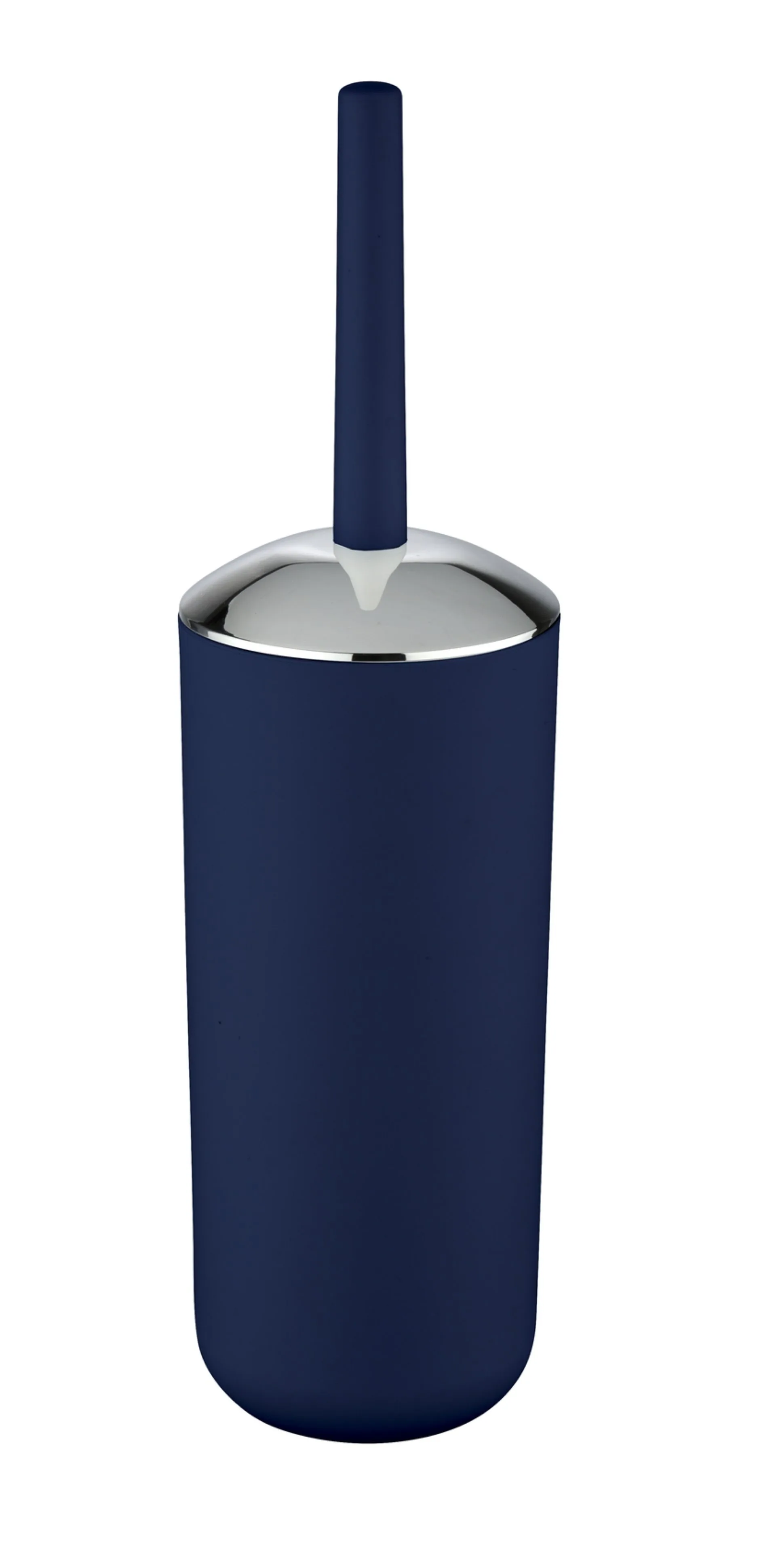 WENKO BRASIL Accessoire Set, Blau, Zahnputzbecher, Seifenspender, WC-Garnitur, Kosmetikeimer