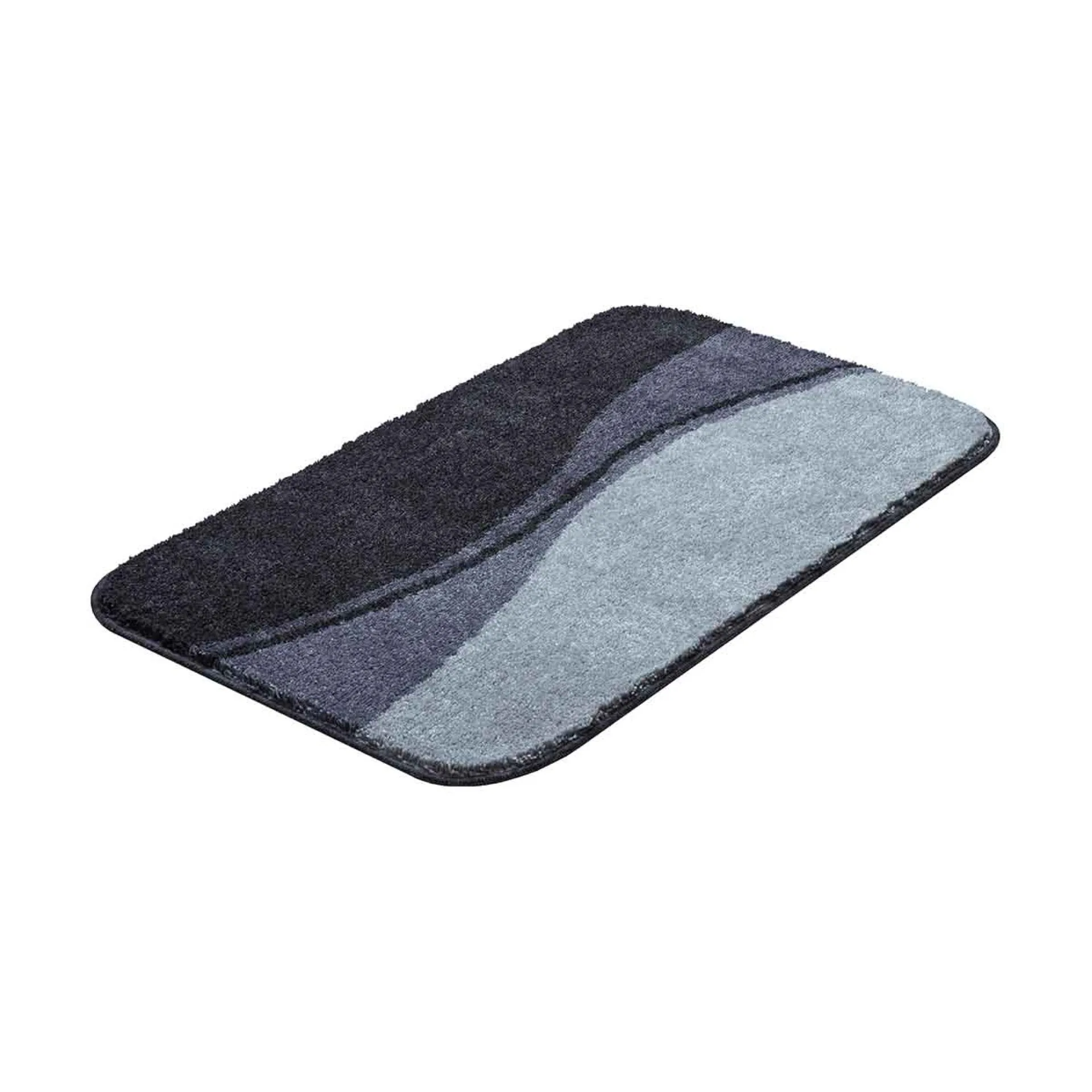GRUND FLASH Badematte 70 x 120 cm, Grau