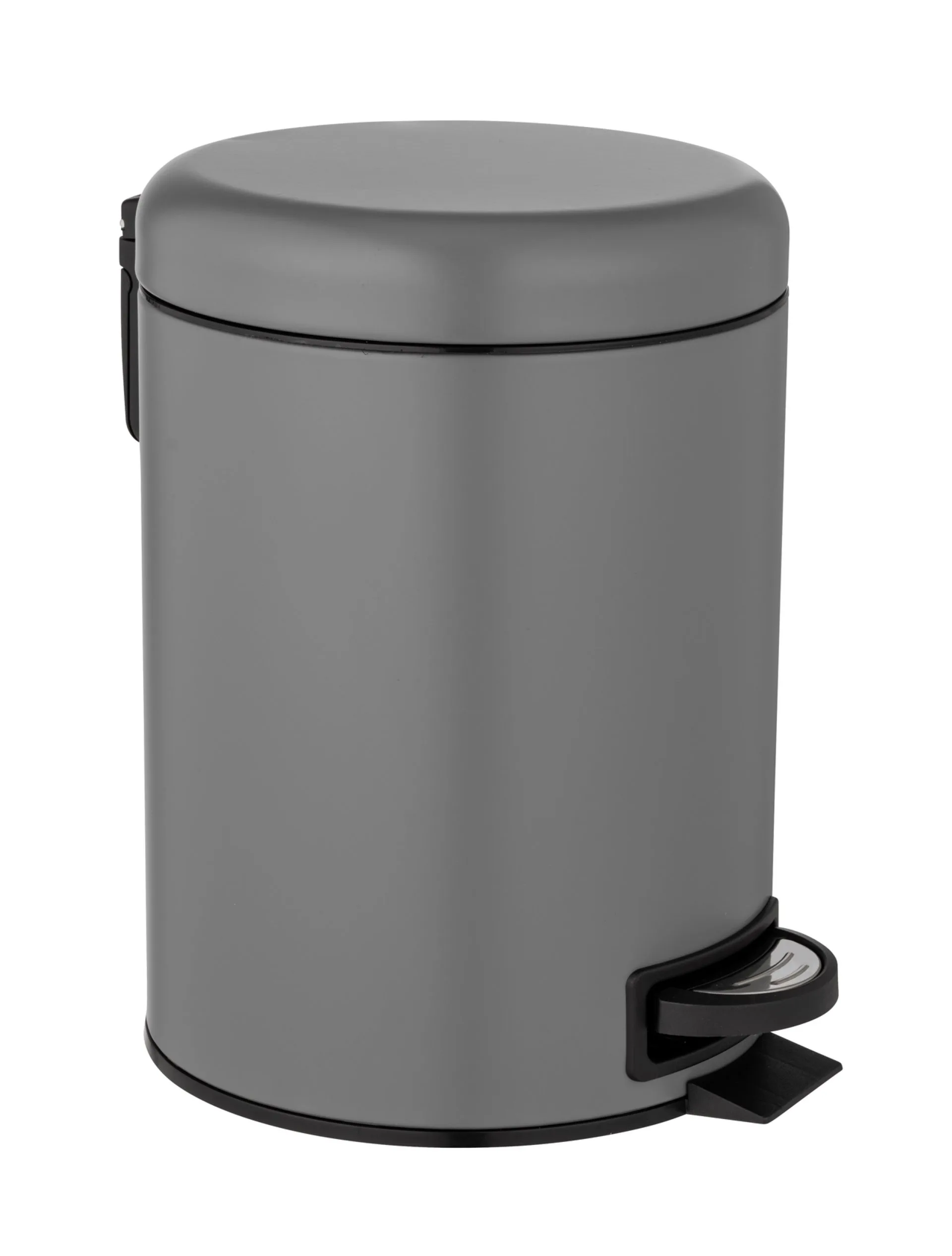 WENKO LEMAN Kosmetikeimer 5 Liter, Grau
