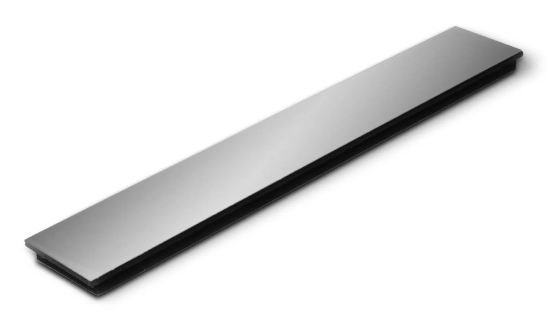 FACKELMANN Magnetleiste 20 cm breit, Silber/Schwarz