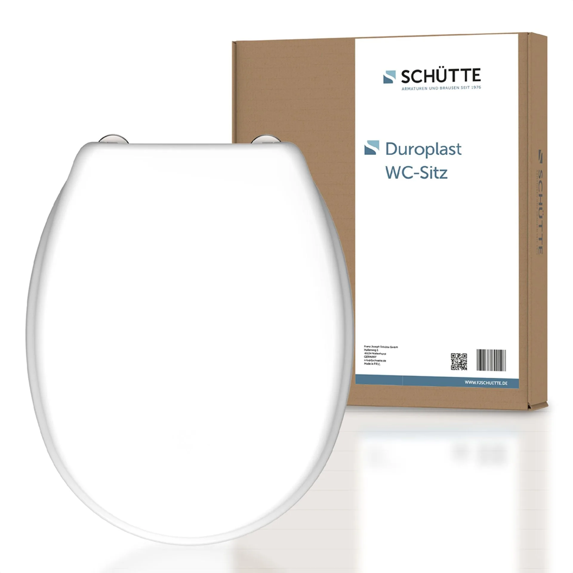 Schütte WHITE WC-Sitz, Duroplast