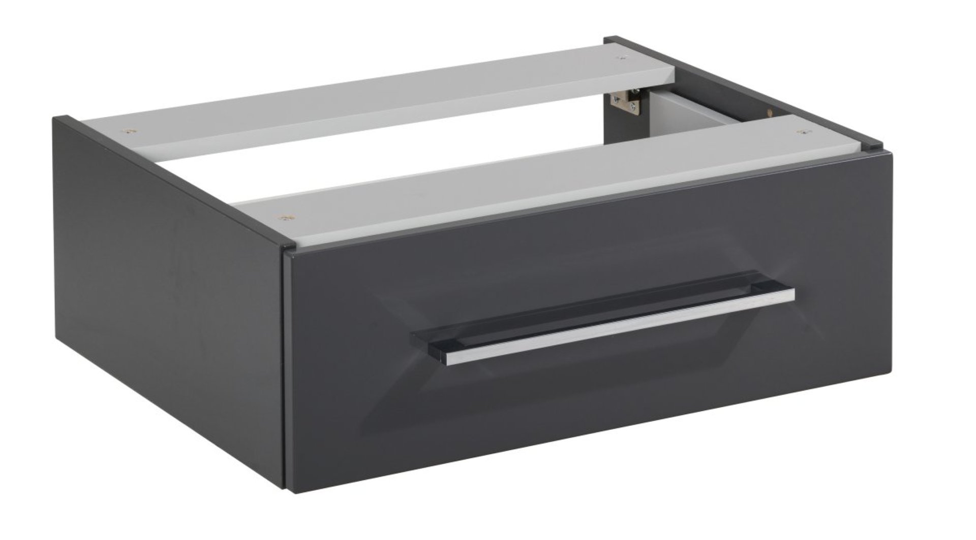 Fackelmann HYPE 3.0 Unterbauschrank 60 cm, Anthrazit, 1 Schublade