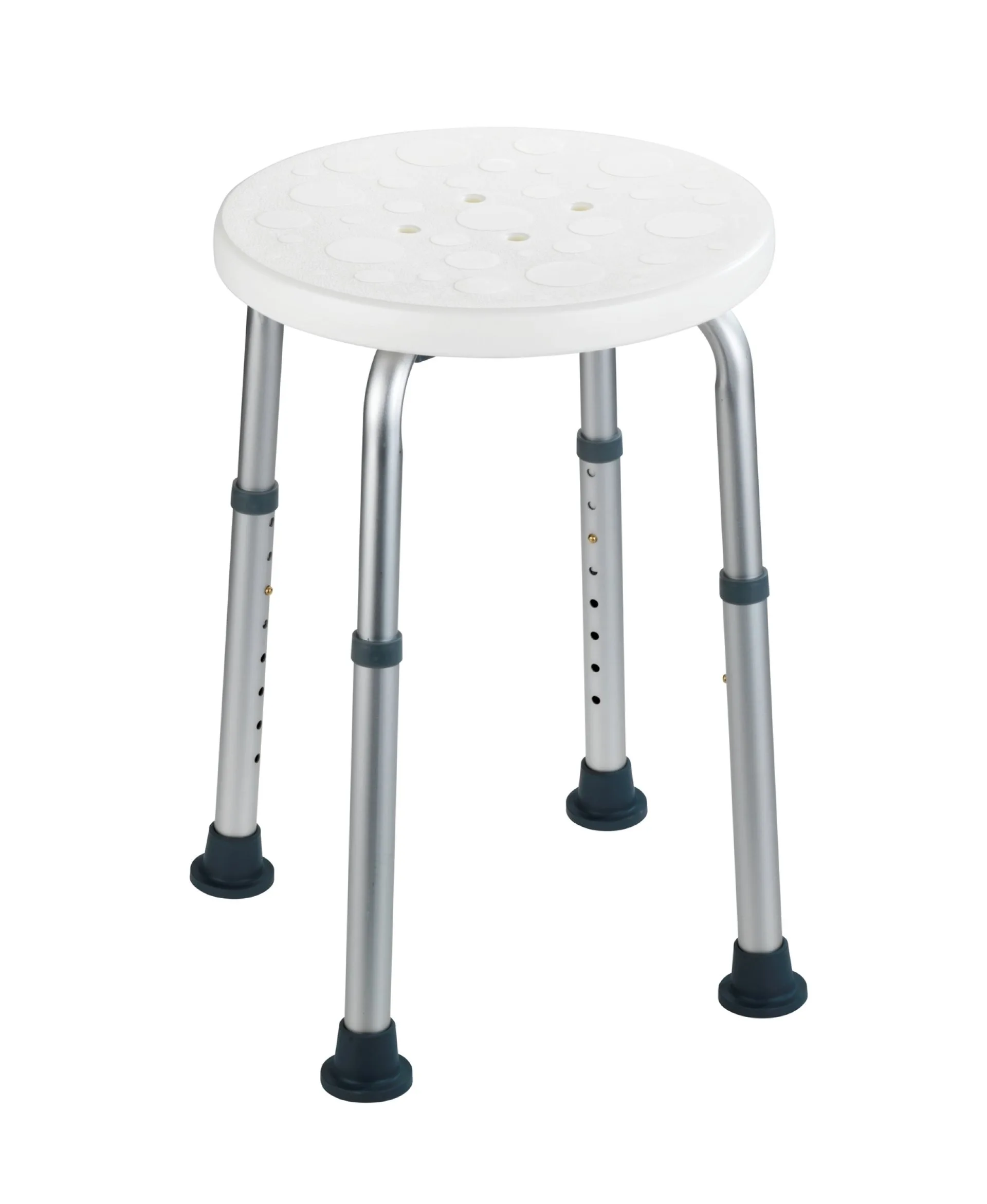 WENKO SECURA Badhocker, höhenverstellbar, 120 kg Tragkraft, für Dusche und Wanne