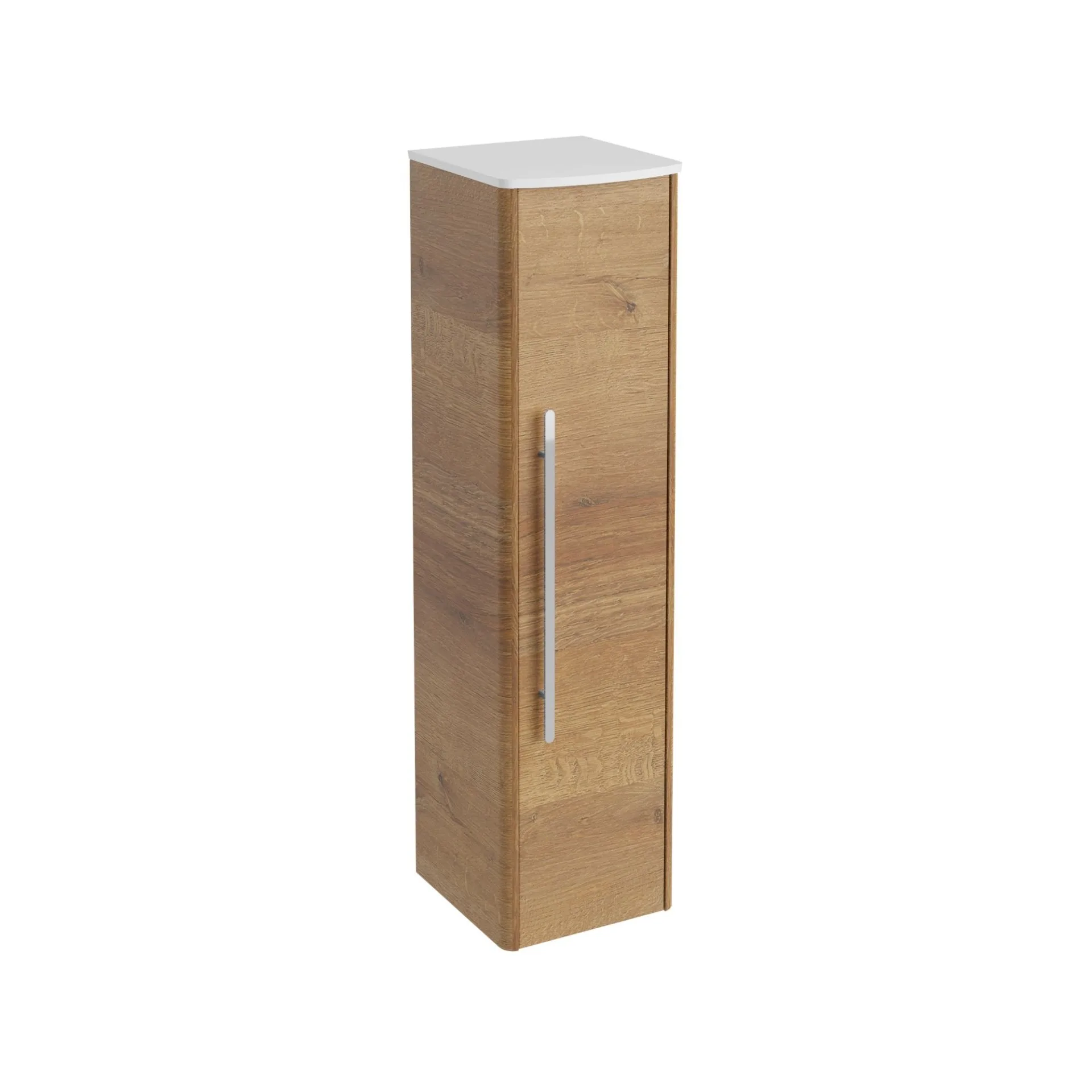 Lanzet CLASSICO Midischrank, Hellbraun/Weiß, rechts