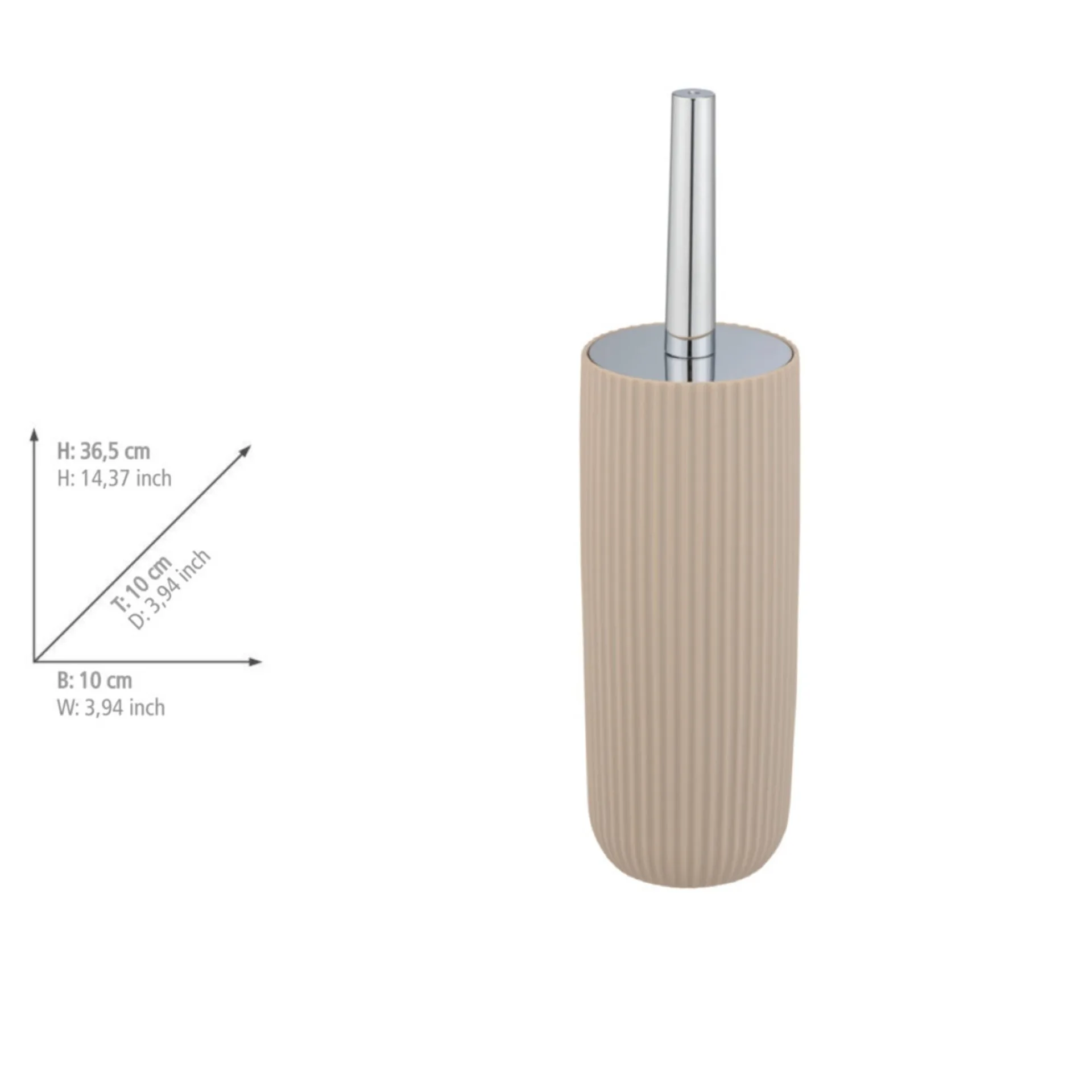 WENKO AGROPOLI WC-Garnitur, Beige